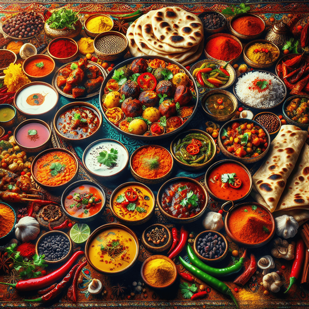 A variety of spread that is common in Indian cuisine