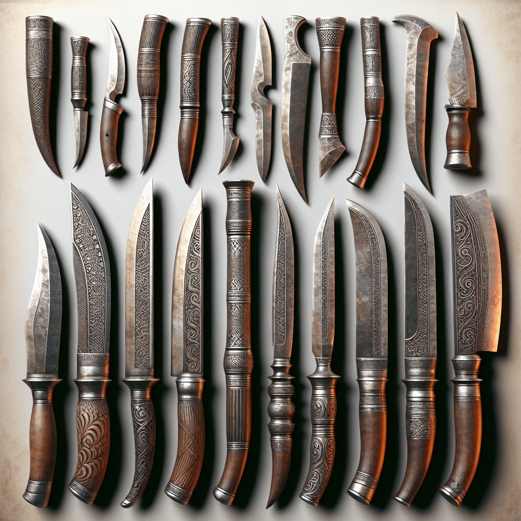 handcrafted traditional Indian knives