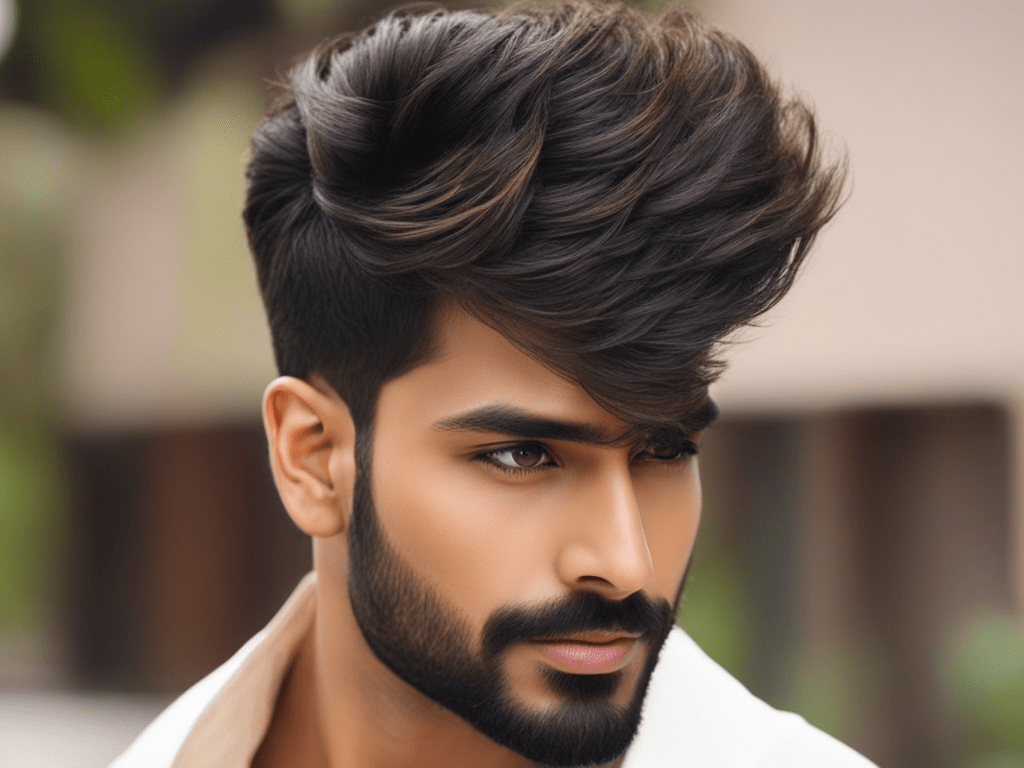 a popular hairstyle for man in India