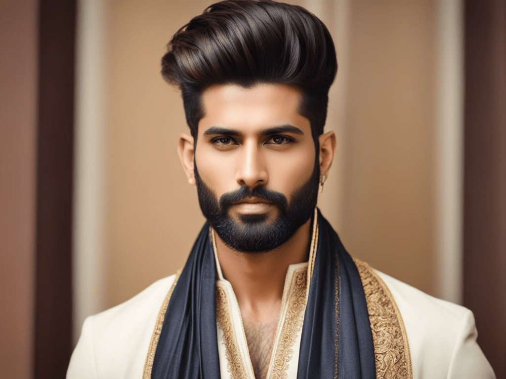 a popular Indian hairstyle for men